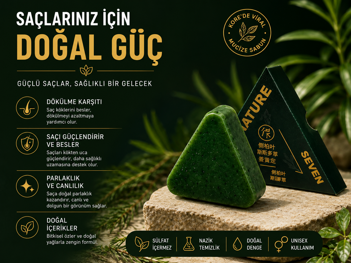 LÉVÂRE SERRÉA Biberiyeli Saç Bakım Sabunu